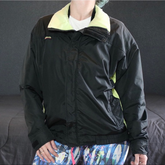 Vintage Neon Statement Columbia Jacket - Picture 7 of 7